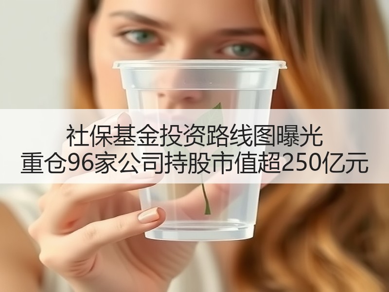 社保基金投资路线图曝光 重仓96家公司持股市值超250亿元 - 诺云XCCX热点资讯网