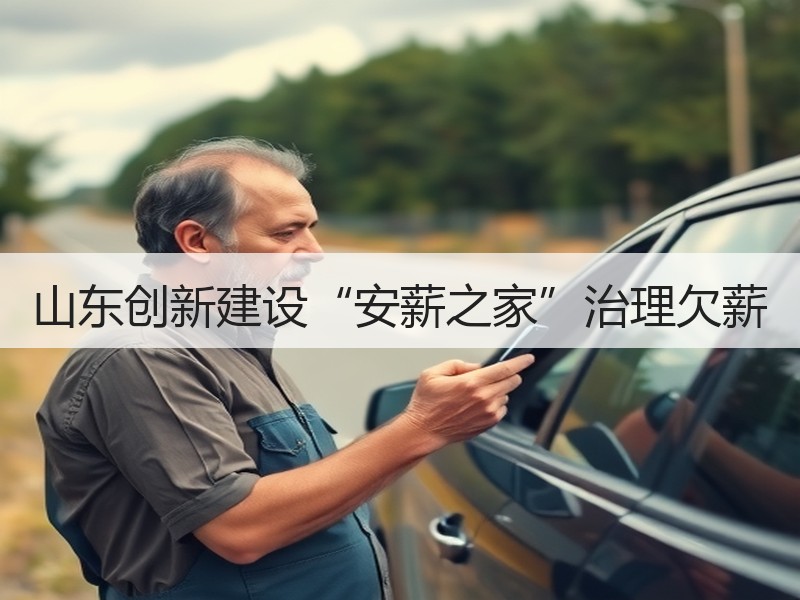 山东创新建设“安薪之家”治理欠薪 - 诺云XCCX热点资讯网