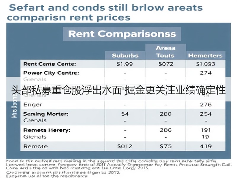 头部私募重仓股浮出水面 掘金更关注业绩确定性 - 诺云XCCX热点资讯网