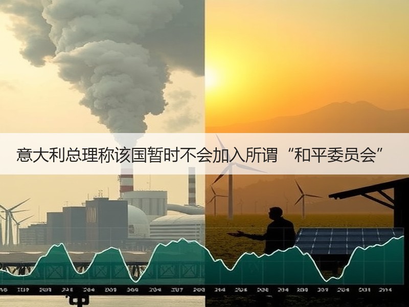意大利总理称该国暂时不会加入所谓“和平委员会” - 诺云XCCX热点资讯网