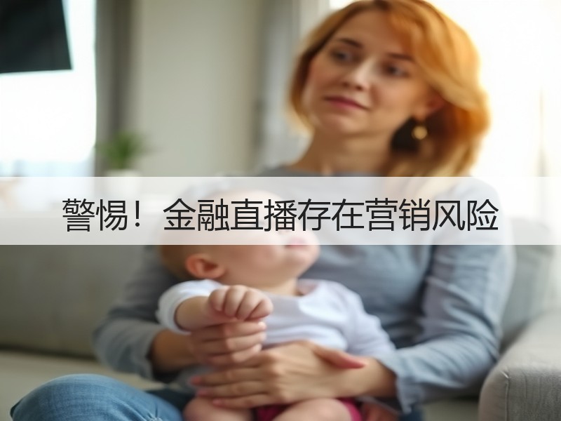 警惕！金融直播存在营销风险 - 诺云XCCX热点资讯网