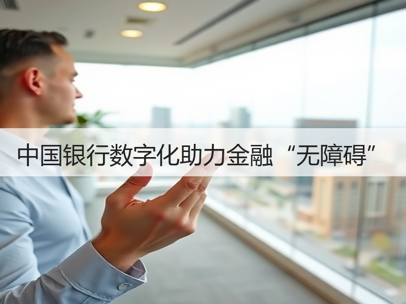 中国银行数字化助力金融“无障碍” - 诺云XCCX热点资讯网