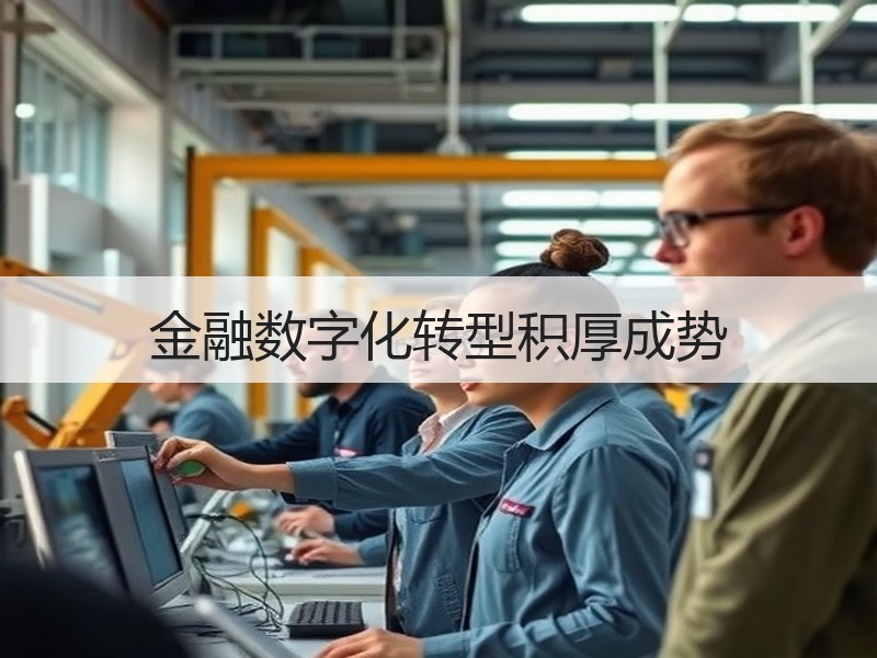 金融数字化转型积厚成势 - 诺云XCCX热点资讯网